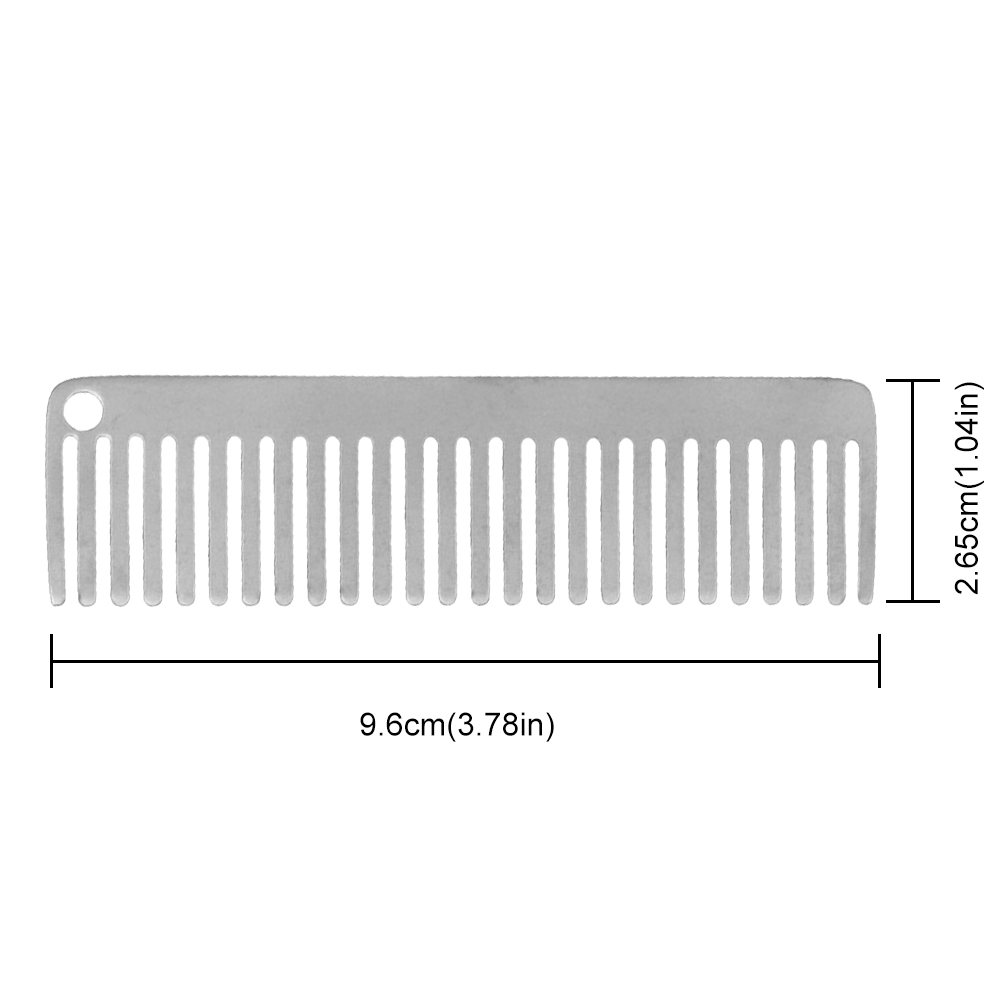 Comb Pocket Titanium - Titanium Comb Anti-Static Pocket Titanium Comb