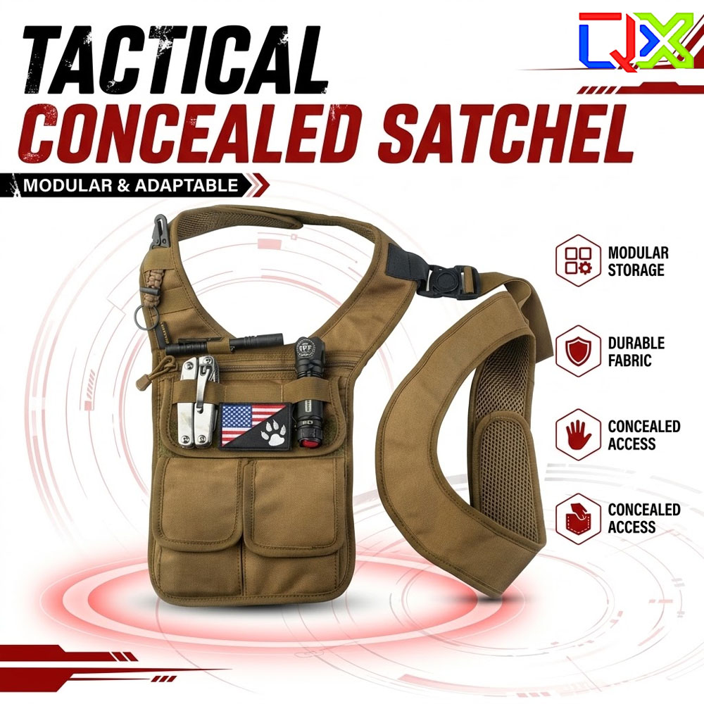 QX Tactical Concealed Satchel  - Edc Carry For Men ulasan dan harga