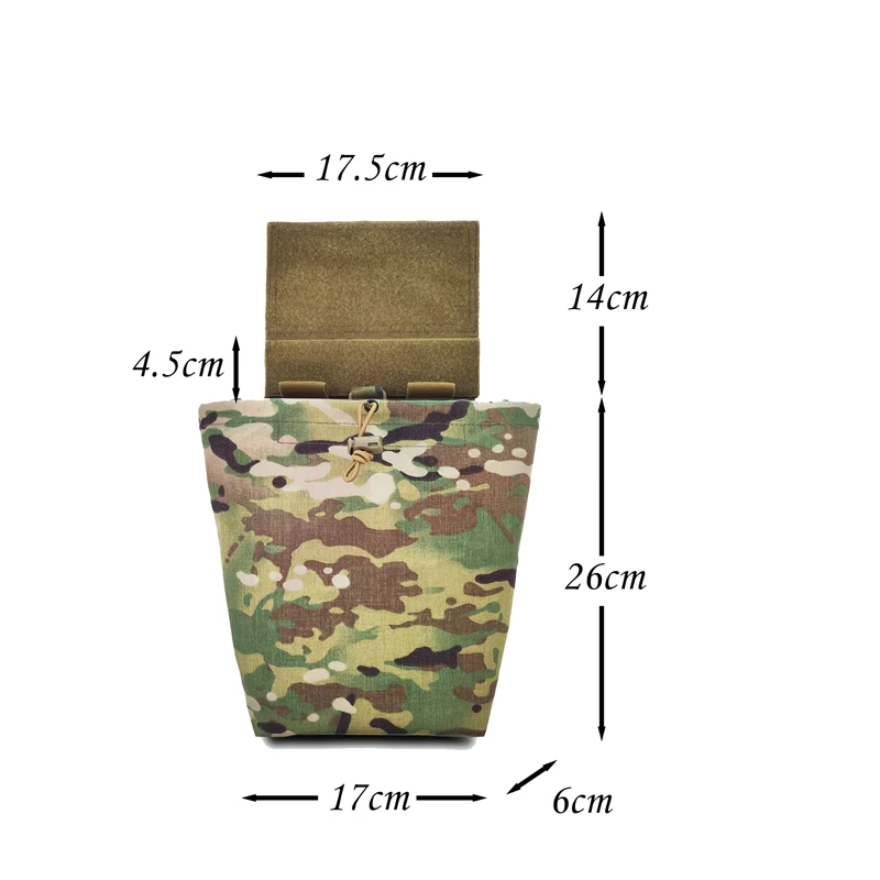 Tactical Foldable Pouch Airsof - Edc Carry Pocket ulasan dan harga
