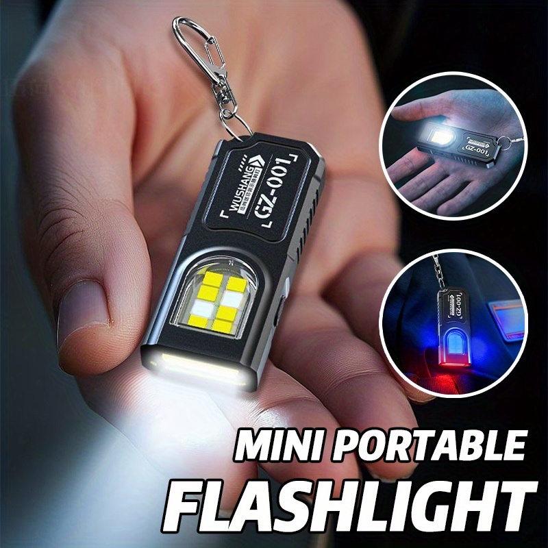 Multifunctional Keychain Flash - Keychain Flashlight ulasan dan harga