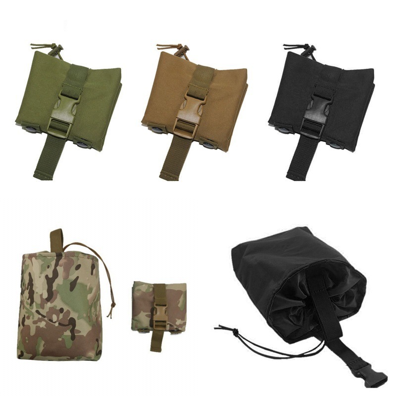 New Molle Folding Dump Drop Ma - Edc Carry Pocket ulasan dan harga