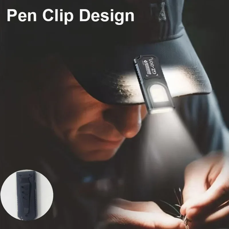 Portable Keychain LED COB Flas - Keychain Flashlight ulasan dan harga