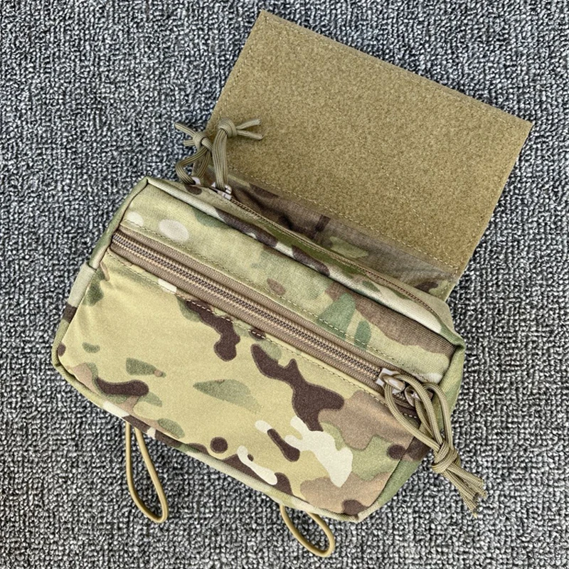 Tactical Vest Abdominal Pouch  - Edc Carry Pocket ulasan dan harga
