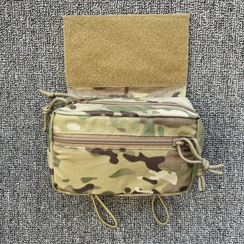 Tactical Vest Abdominal Pouch  - Edc Carry Pocket ulasan dan harga