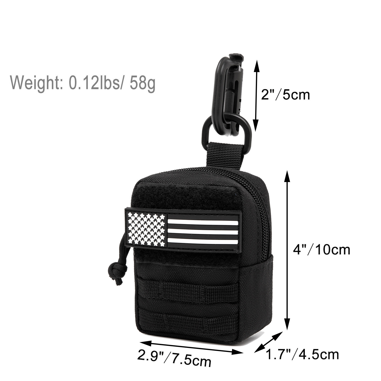 New Tactical Mini MOLLE Pouch  - Edc Everyday Carry Bag ulasan dan harga