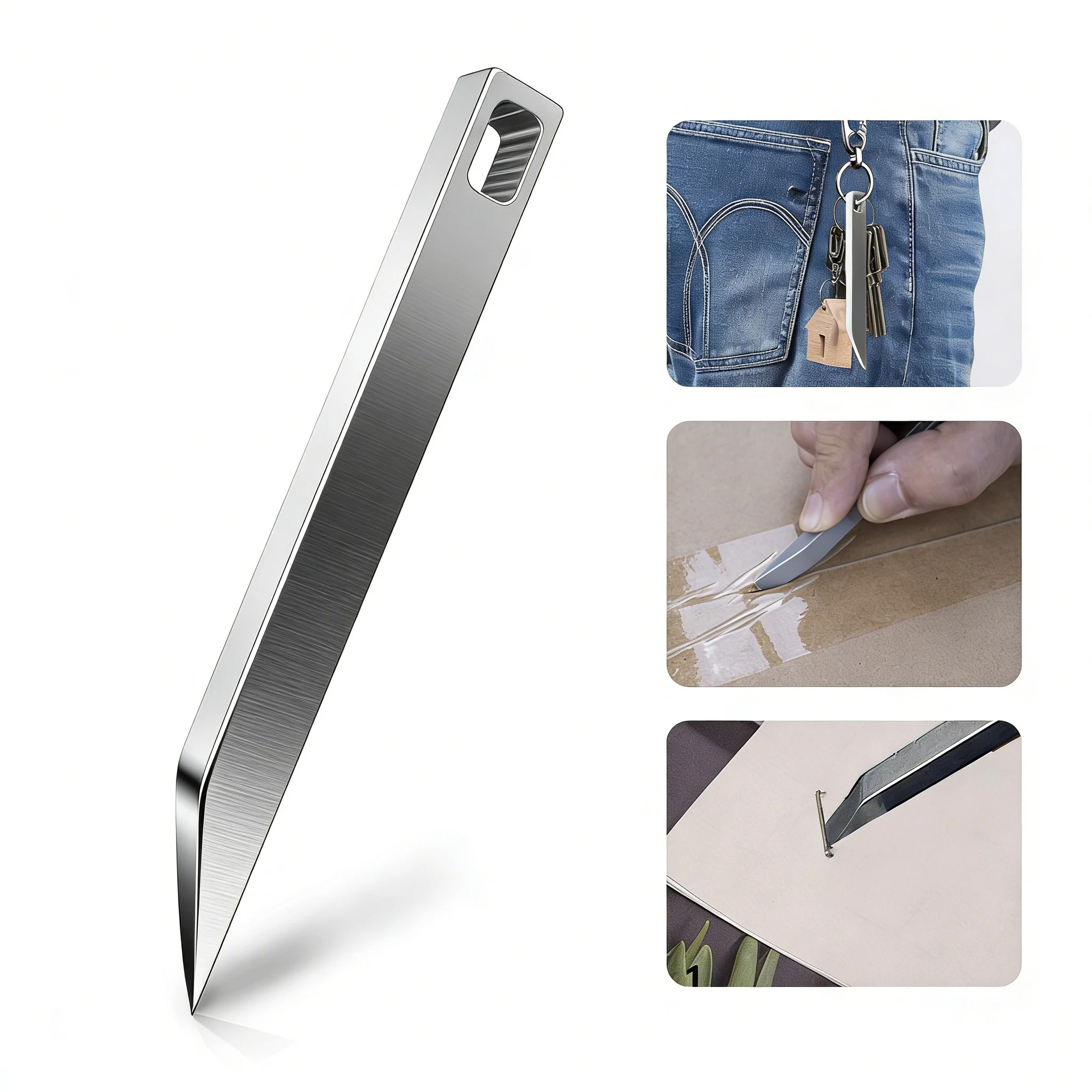 Heavy Duty Keychain Prybar EDC - Edc Day Carry ulasan dan harga