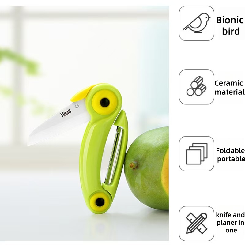 Multifunctional Stainless Stee - Pocket Knife Ceramic ulasan dan harga