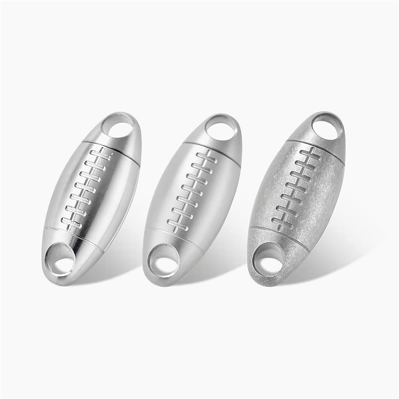 Titanium Rugby Shape Keychain  - Edc Carry Accessories ulasan dan harga