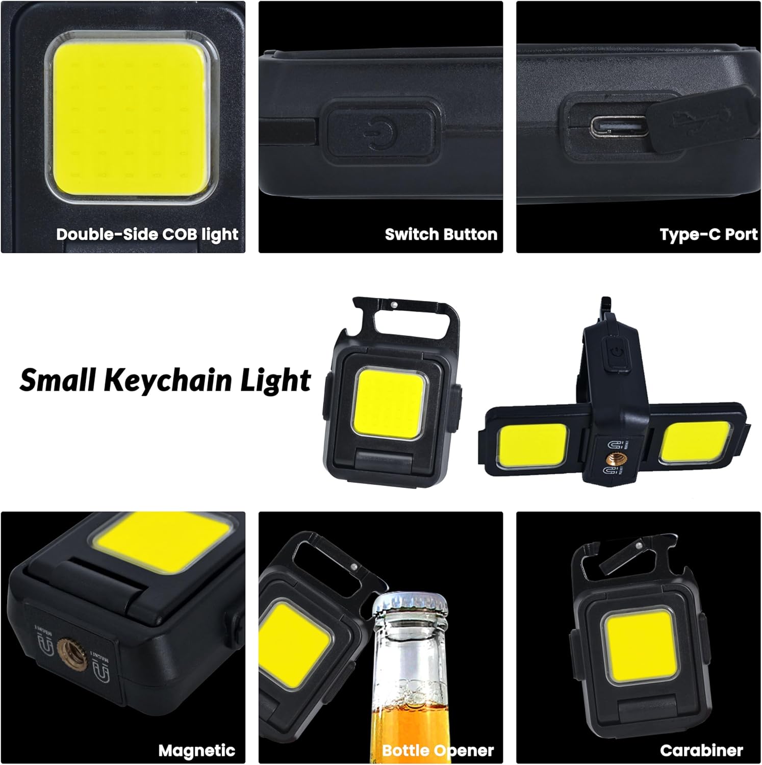 Mini Flashlight Keychain Light - Keychain Flashlight ulasan dan harga