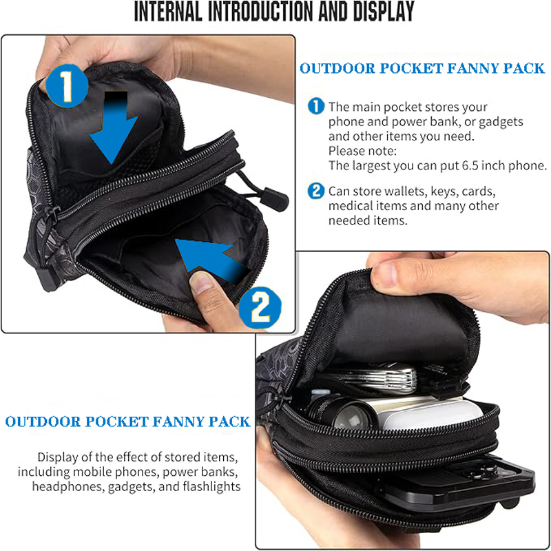 Universal EDC Tactical Molle P - Edc Carry Pocket ulasan dan harga